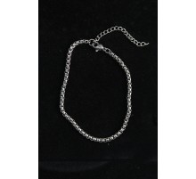 316L Çelik Örgü Model Gümüş Renk Erkek Bileklik