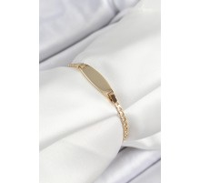 Pirinç Oval Model Gold Renk Xuping Bebek Künyesi