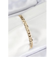 Xuping Pirinç Klasik Ezme Zincir Model Gold Renk Kadın Bileklik