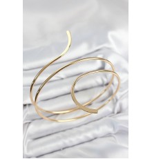 Pirinç Sarmal Model Gold Renk Pazu Bileklik