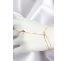 Pirinç Zirkon Taşlı Deniz Atı Ve Yıldız Model Gold Renk Şahmeran