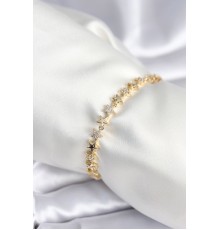 Pirinç Gold Renk Yıldız Model Kadın Bileklik
