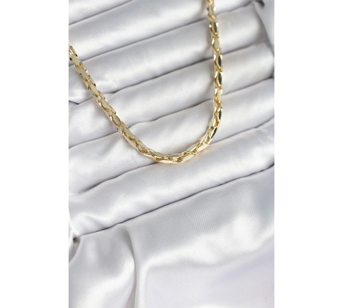 Pirinç Gold Renk 60 cm Zincir Kadın Kolye