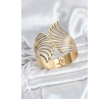Pirinç Gold Renk Vintage Kadın Bileklik