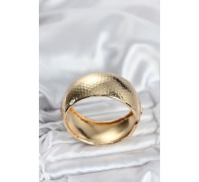 Pirinç Gold Renk Bombeli Vintage Kadın Bileklik