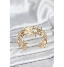 Pirinç Gold Renk Vintage Kadın Bileklik