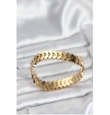 316L Çelik Başak Model Kadın Kelepçe Bileklik