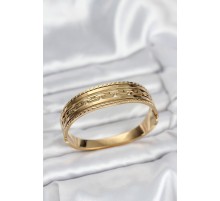 316L Çelik Gold Renk Vintage Model Kadın Kelepçe Bileklik