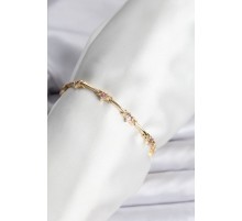 Yıldız Model Gold Renk Pirinç Bileklik