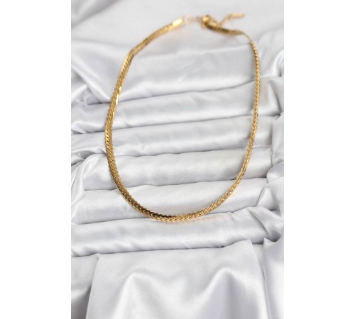 316L Çelik Gold Renk Zincir Kadın Kolye