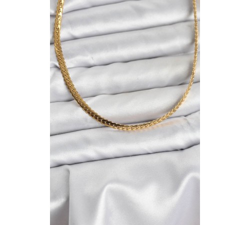 316L Çelik Gold Renk Zincir Kadın Kolye