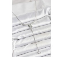 316L Çelik Zincir Gümüş Renk Yılan Model Y Kolye