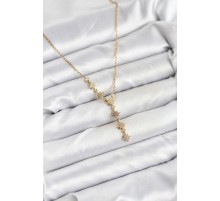316L Çelik Zincir Gold Renk Kutup Yıldızı Model Kadın Kolye