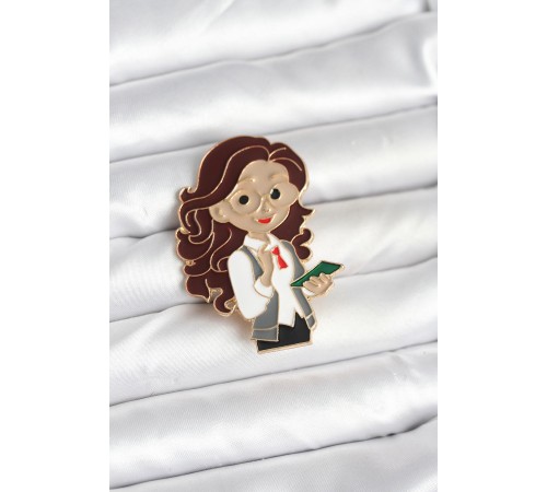 Öğretmen Figür Broş