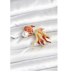 Japon Balığı Model Broş