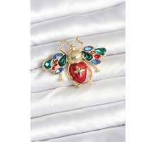 Süslü Arı Model Broş