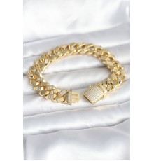 Pirinç Gold Renk VIP Exclusive Seri Gurmet Model Kadın Bileklik