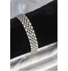 316L Çelik 12 mm Kalınlıkta Gümüş Renkli Erkek Bileklik