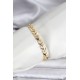 14K Gold Renk Kaplama Başak Model CM Kadın Bileklik