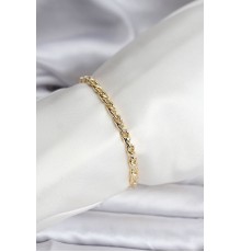 14K Gold Renk Kaplama Zincir Model Kadın CM Bileklik