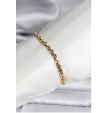 14K Gold Renk Kaplama Burgu Zincir Model CM Kadın Bileklik