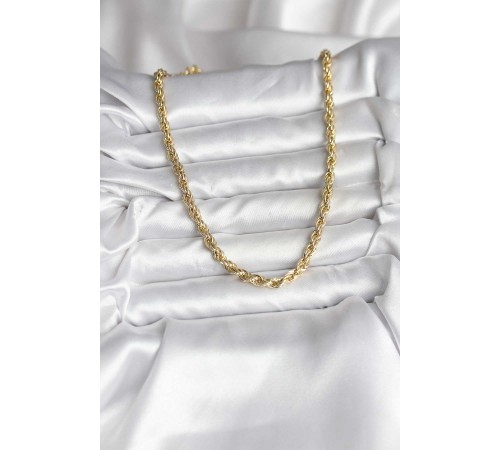 14K Gold Renk Kaplama Burgu Model CM Kadın Kolye