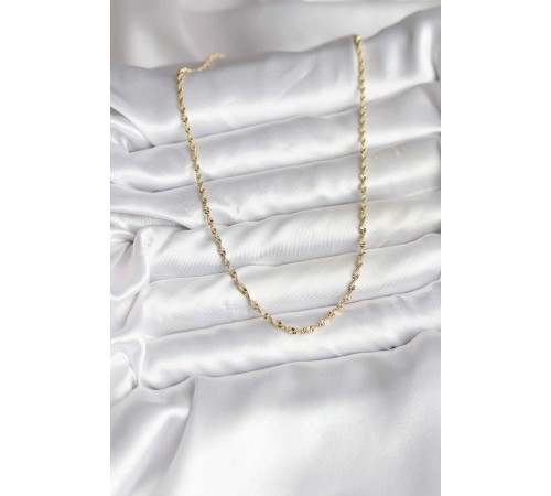 14K Gold Renk Kaplama Burgu Model CM Kadın Kolye