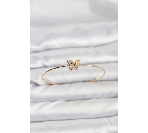 Kelebek Model Gold Renk Bileklik
