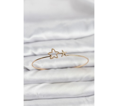 Yıldız Model Gold Renk Bileklik