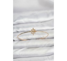 Kutup Yıldızı Model Gold Renk Bileklik