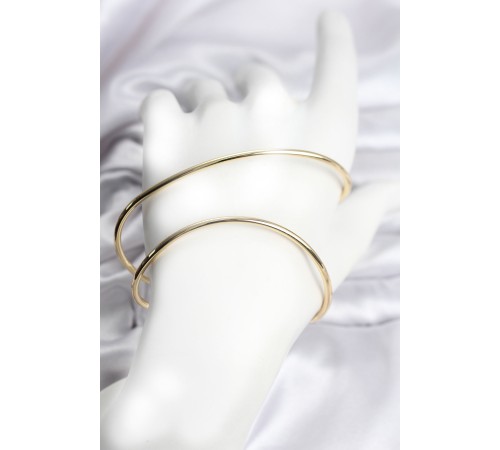 Gold Renk Pirinç El Bileziği