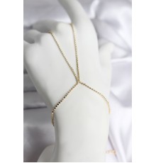 316L Çelik Gold Renk Ezme Zincir Model Kadın Şahmeran