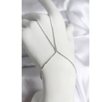 316L Çelik Gümüş Renk Ezme Zincir Model Kadın Şahmeran