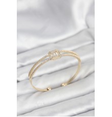 Pirinç Gold Renk Baget Model Kadın Bileklik