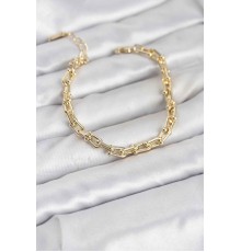 Gold Renk Tifani Model Pirinç Kadın Bileklik