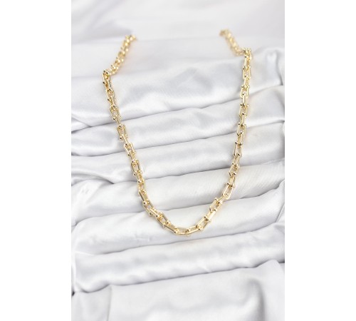 Gold Renk Pirinç Tifani Model Kadın Kolye