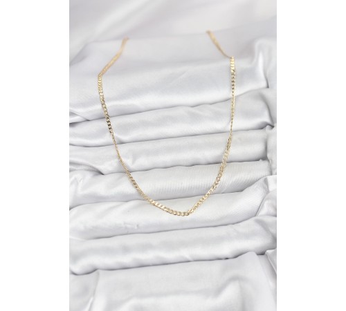 CM 14K Gold Renk Pirinç Zincir Model Kadın Kolye