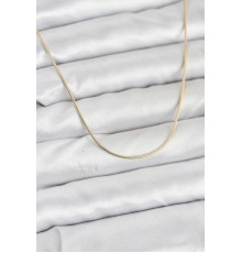 CM 14K Gold Renk Yılan Zincir Model Kadın Kolye