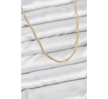 CM 14K Gold Renk Halka Model 60 cm Kadın Kolye