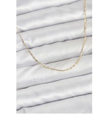 CM 14K Gold Renk Kesme Model 60 cm Kadın Kolye