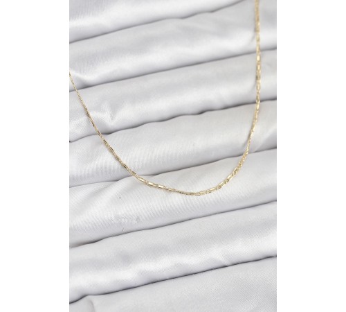 CM 14K Gold Renk Kesme Model 60 cm Kadın Kolye