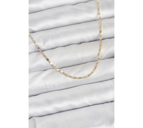 CM 14K Gold Renk Ezme Zincir Model 60 cm Kadın Kolye