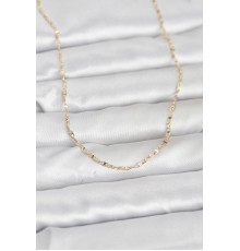 CM 14K Gold Renk Gemici Zincir Model 60 cm Kadın Kolye