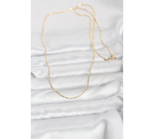 CM 14K Gold Renk Parçalı Topçuk Model 60 cm Kadın Kolye