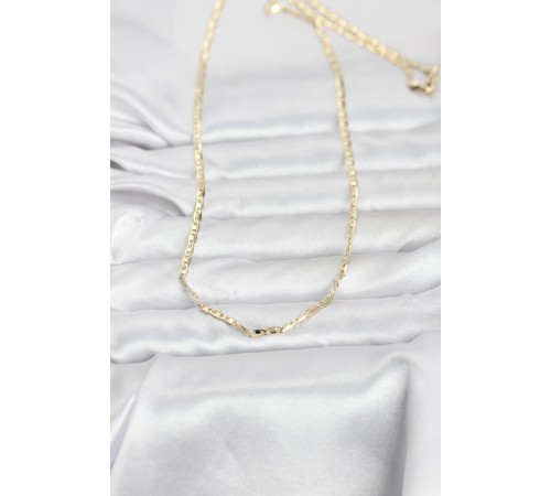 CM 14K Gold Renk Gemici Zincir Model 60 cm Kadın Kolye