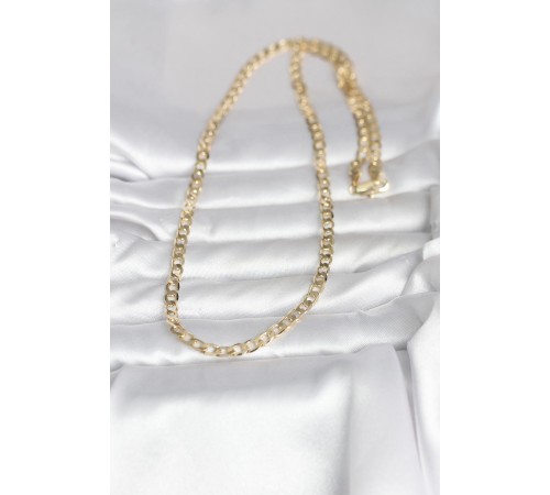 CM 14K Gold Renk Kalın Zincir Model 60 cm Kadın Kolye