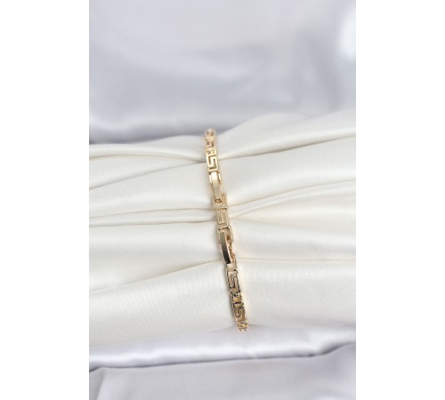 CM 14K Gold Renk Geometrik Model Kadın Bileklik