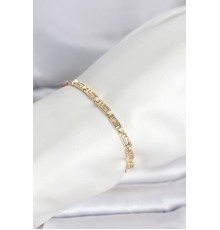 CM 14K Gold Renk Geometrik Model Kadın Bileklik