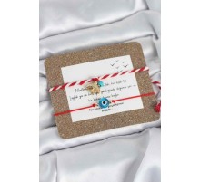 Marteniçka Bileklik 2'li Nazar ve Kırlangıç Model