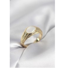 Gold Renk Vintage Model Kadın Yüzük